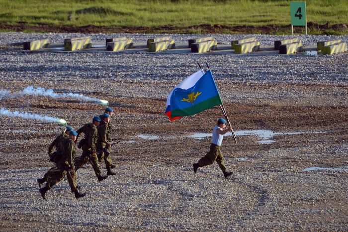 Международный военно-технический форум «Армия-2015». Динамический показ