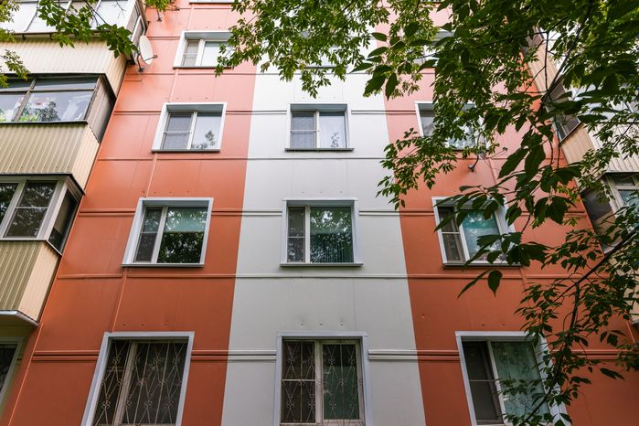 Капитальный ремонт фасада многоквартирного дома в Реутове