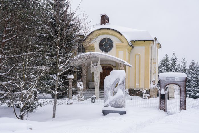 Парк и галерея скульптора Сергея Казанцева в Истре