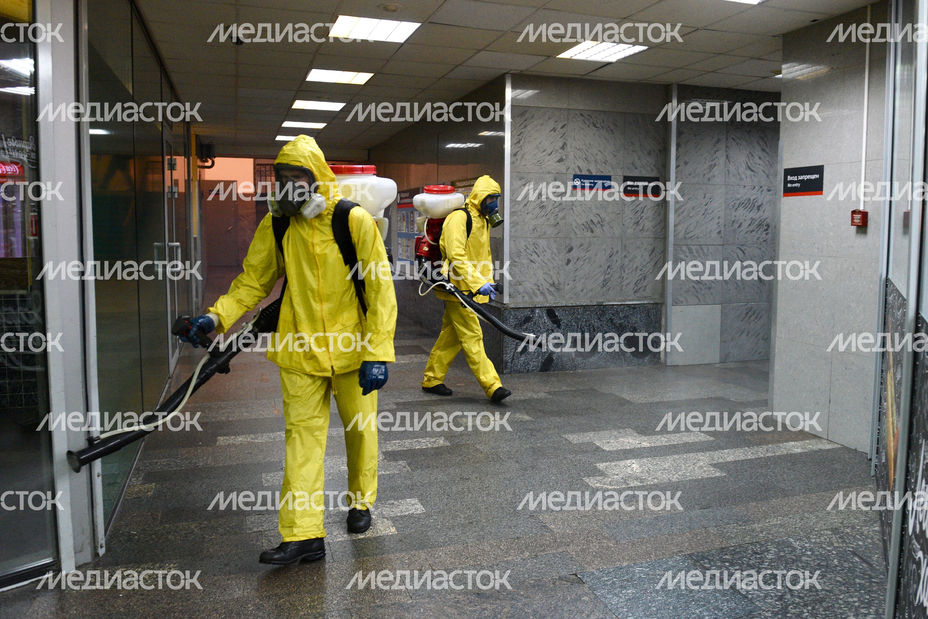 Дезинфекция Курского вокзала в Москве Дезинфекция Курского вокзала в Москве