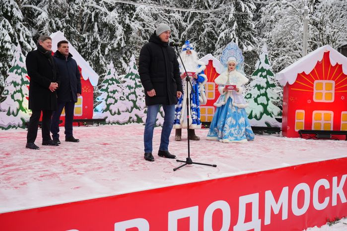 В Можайском городском округе спилили главную новогоднюю ель страны