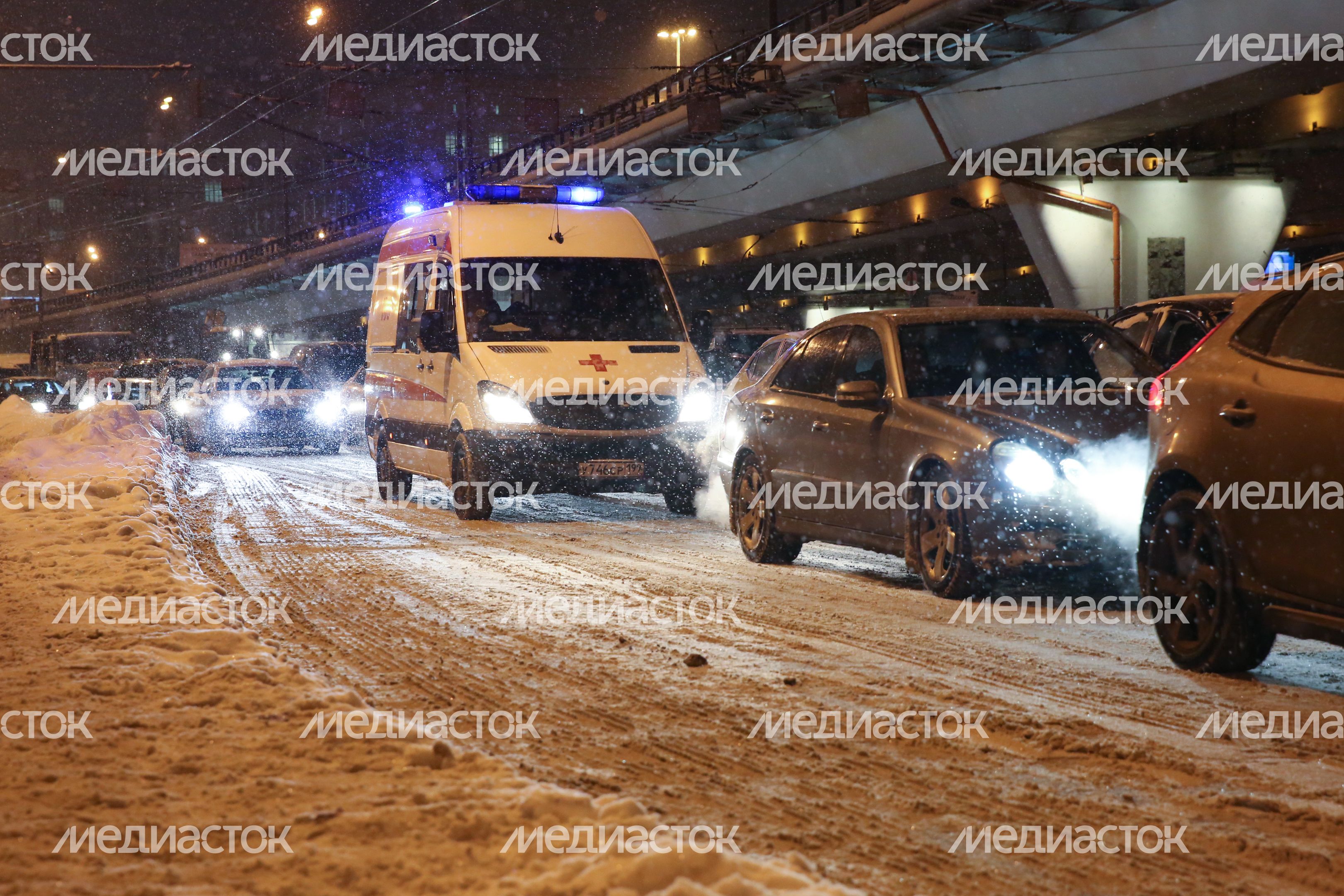 Автомобильное движение в Москве
