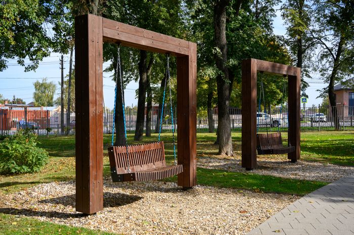 Сквер имени В.Н. Леонова в Зарайске