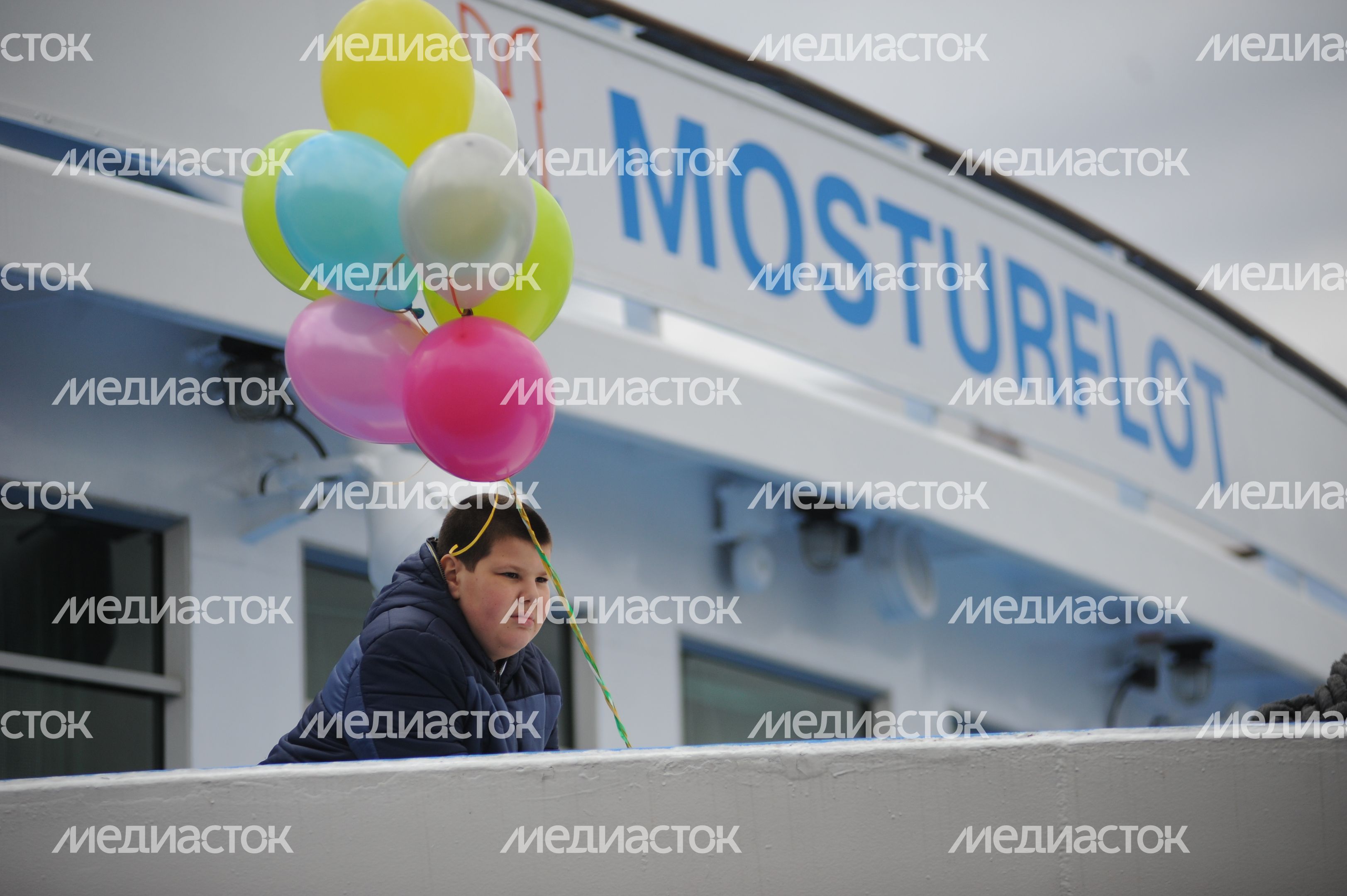 Открытие сезона большой речной навигации на Москве-реке