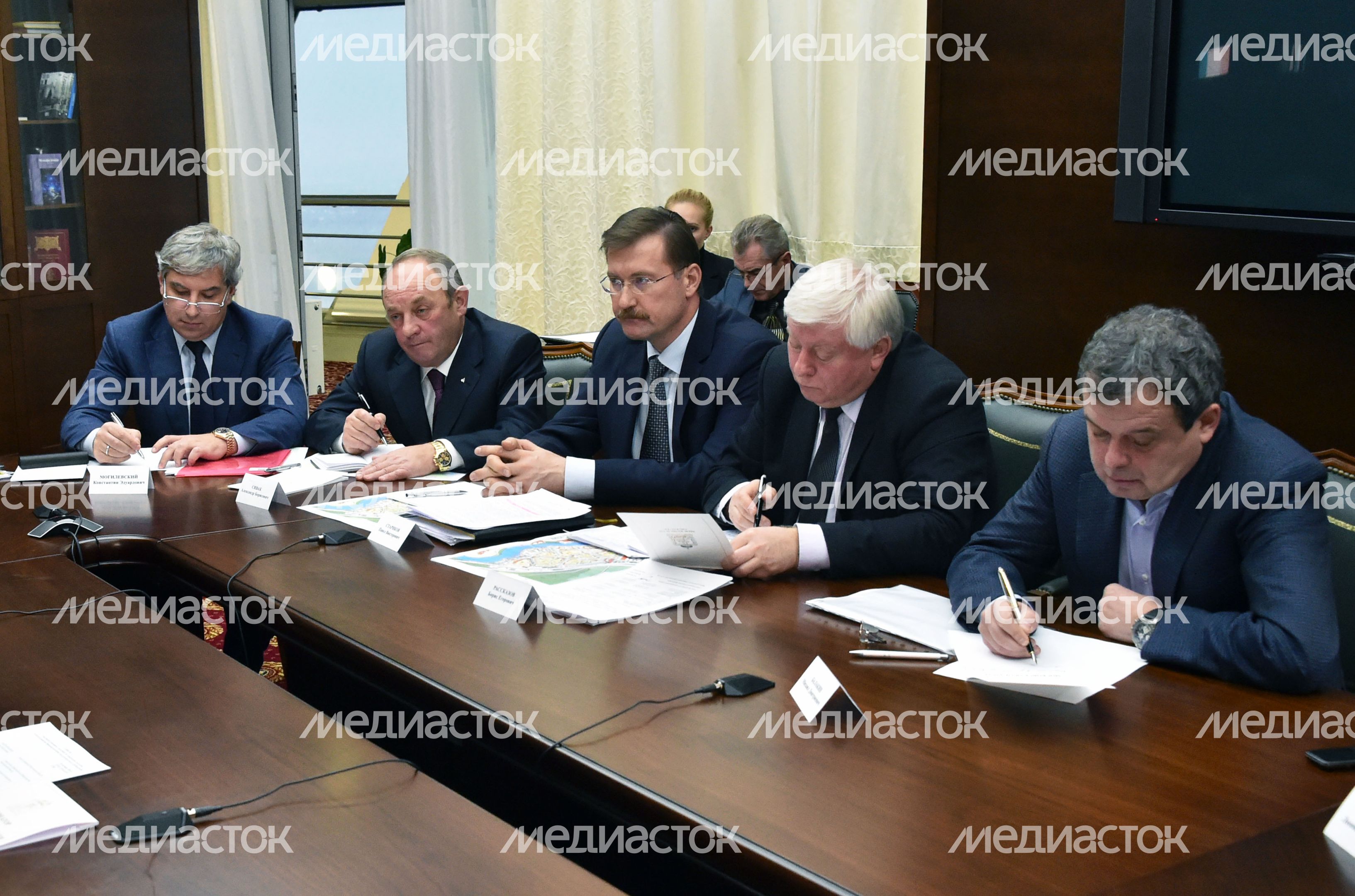 Совещание по вопросам развития района Павшинская пойма Совещание по вопросам развития района Павшинская пойма