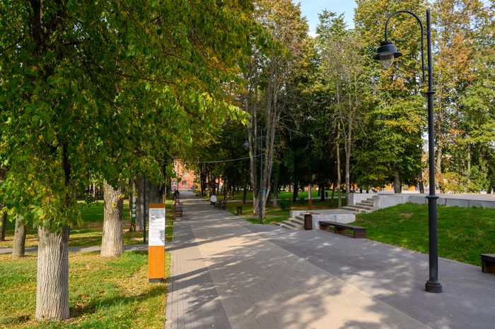 Центральный парк культуры и отдыха в Зарайске