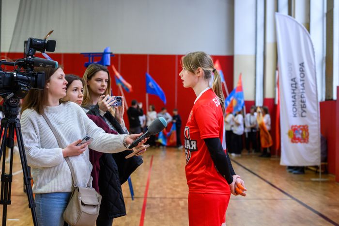 Региональный этап школьной лиги Подмосковья по волейболу в Балашихе