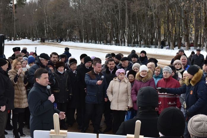 А. Воробьев посетил с рабочим визитом Одинцовский район