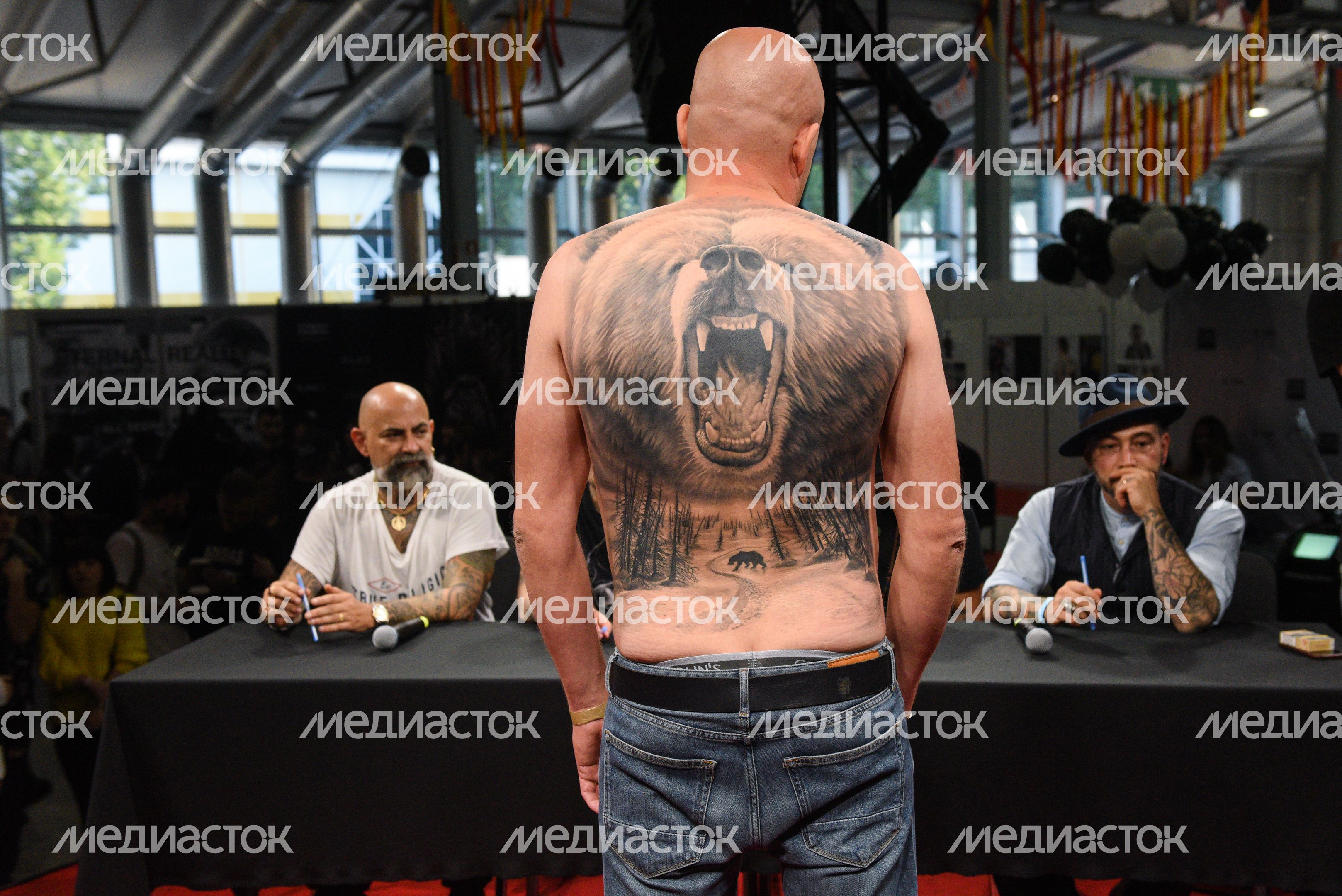 Открытие фестиваля «Russian Tattoo Expo» в Москве Открытие фестиваля «Russian Tattoo Expo» в Москве