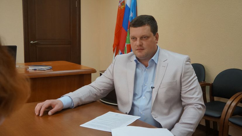 Глава города Пущино Иван Савинцев