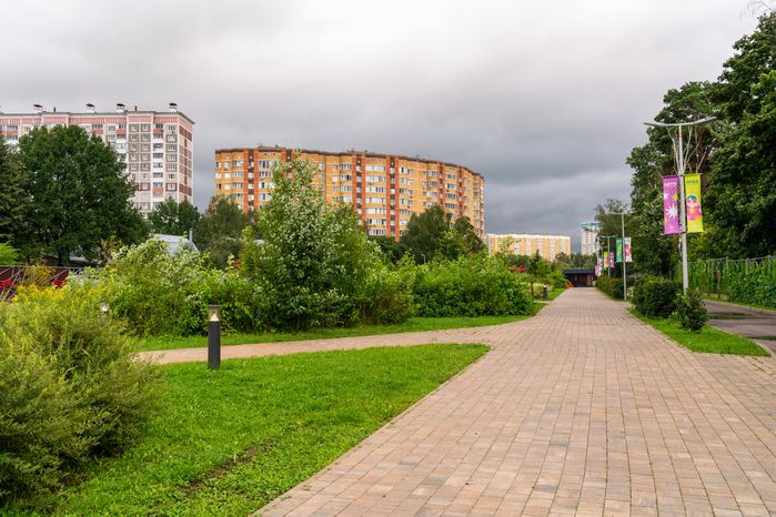 Парк «Подрезково» летом в Химках