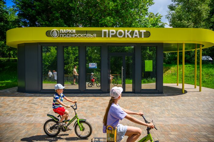 Парк культуры и отдыха имени Виктора Талалихина в Подольске после благоустройства