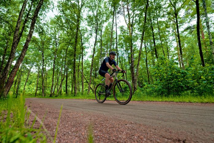 Первый велозаезд серии Gran Fondo Gravel Race в парке Малевича Одинцовского округа