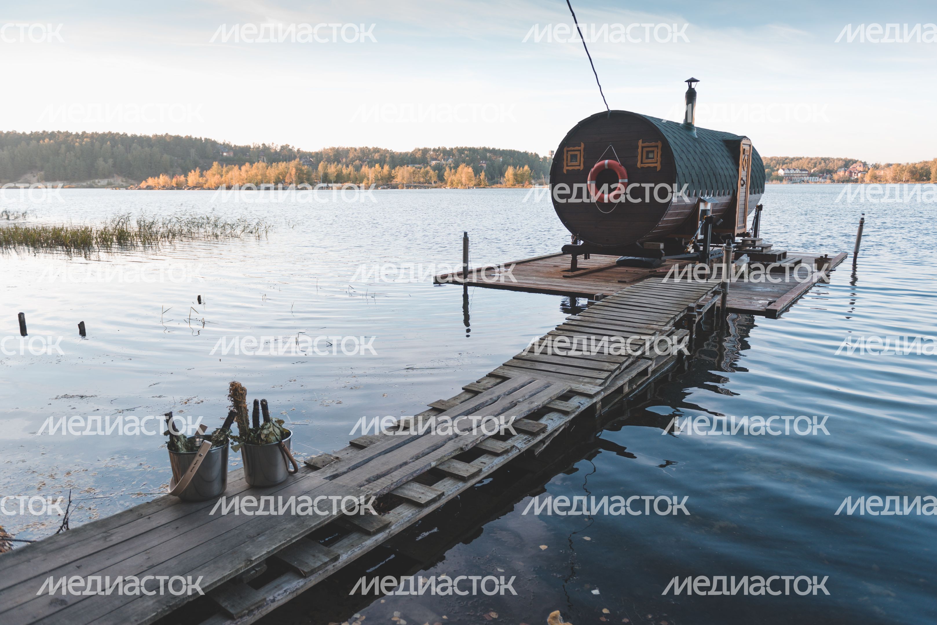 Осенние бани в Подмосковье