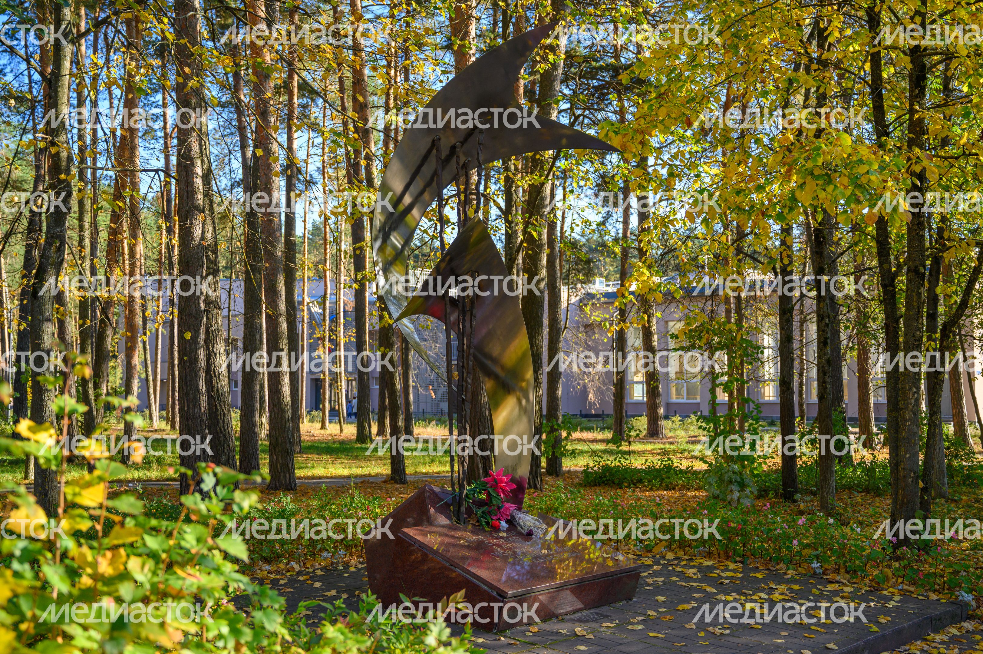 Памятный знак "Сломанные крылья" в Протвино Памятный знак "Сломанные крылья" в Протвино