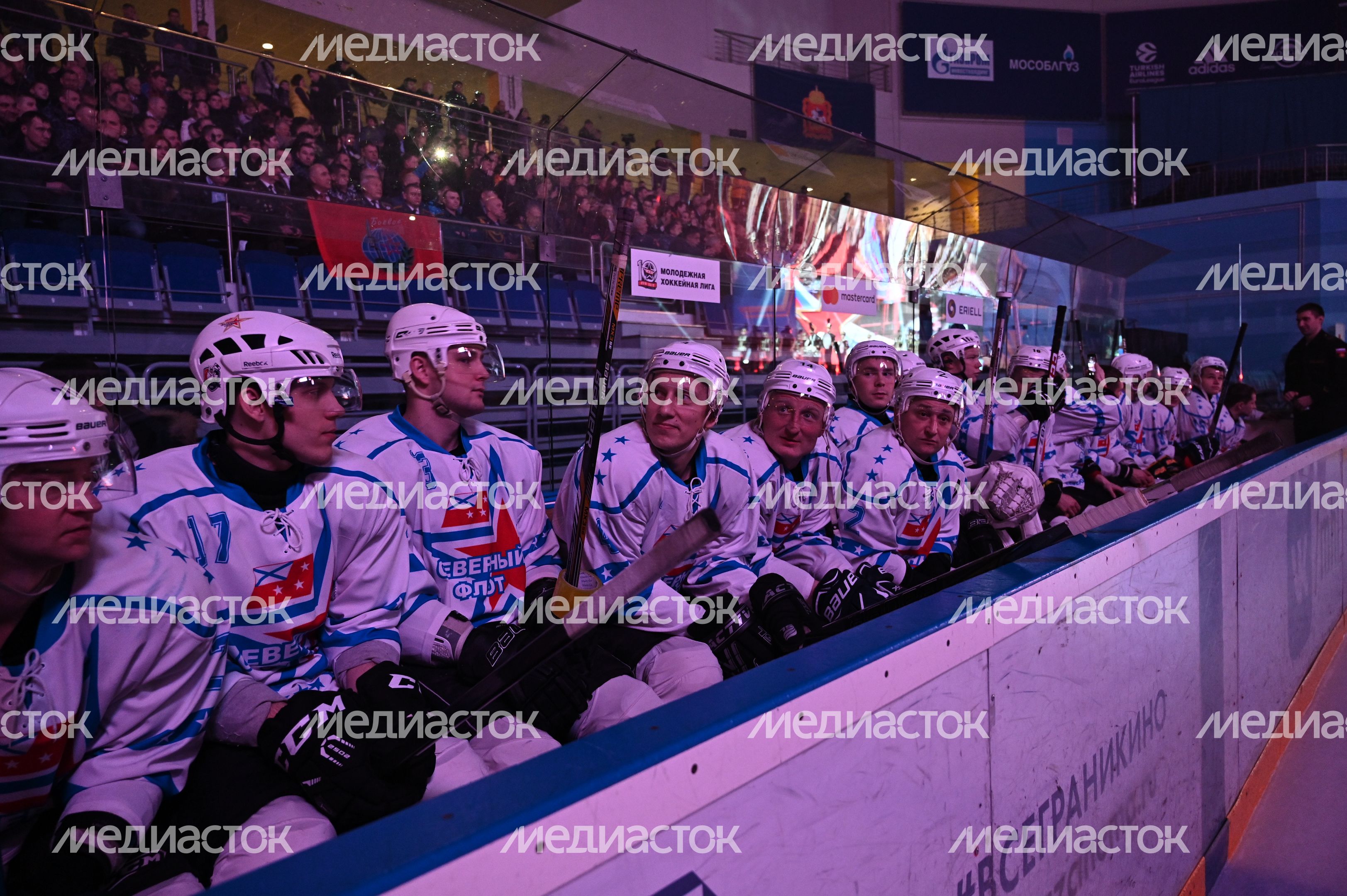 Матч «Легенды хоккея» - «Команда Северного флота» в городском округе Мытищи