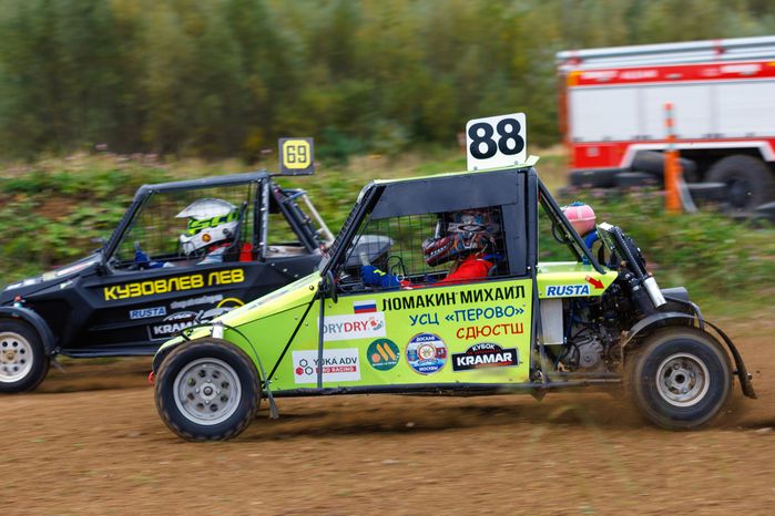 Детский автоспорт в Химках – гонки Первенства по автокроссу «Кубок Kramar Motorsport» на багги