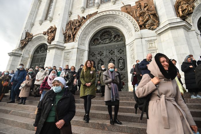 Отпевание протоиерея Димитрия Смирнова