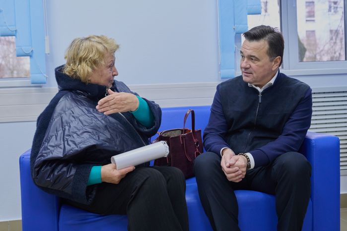 Разговор Губернатора Подмосковья с пациентами
