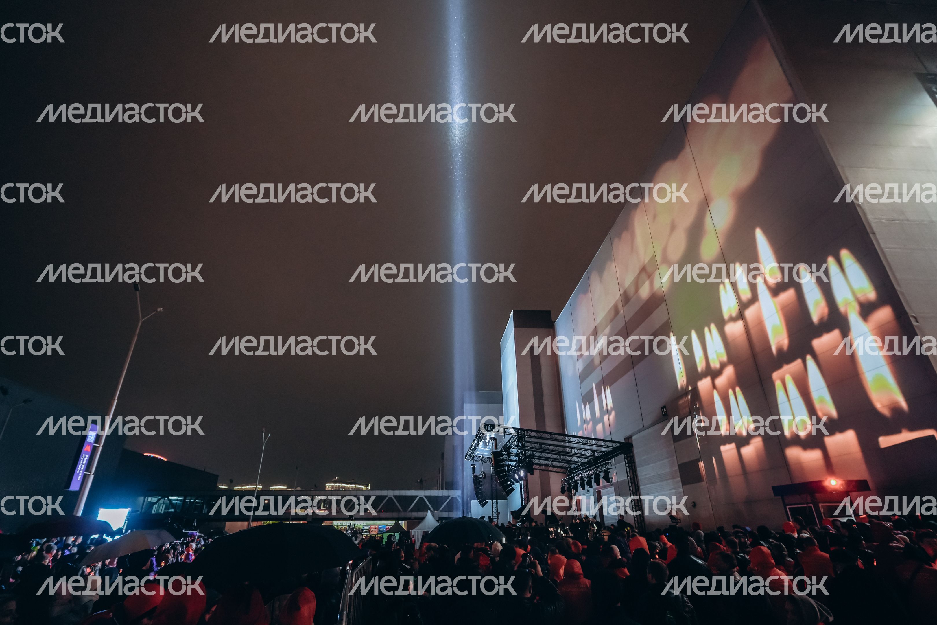 Акция памяти «Журавли» прошла на девятый день после теракта в "Крокус Сити Холле"