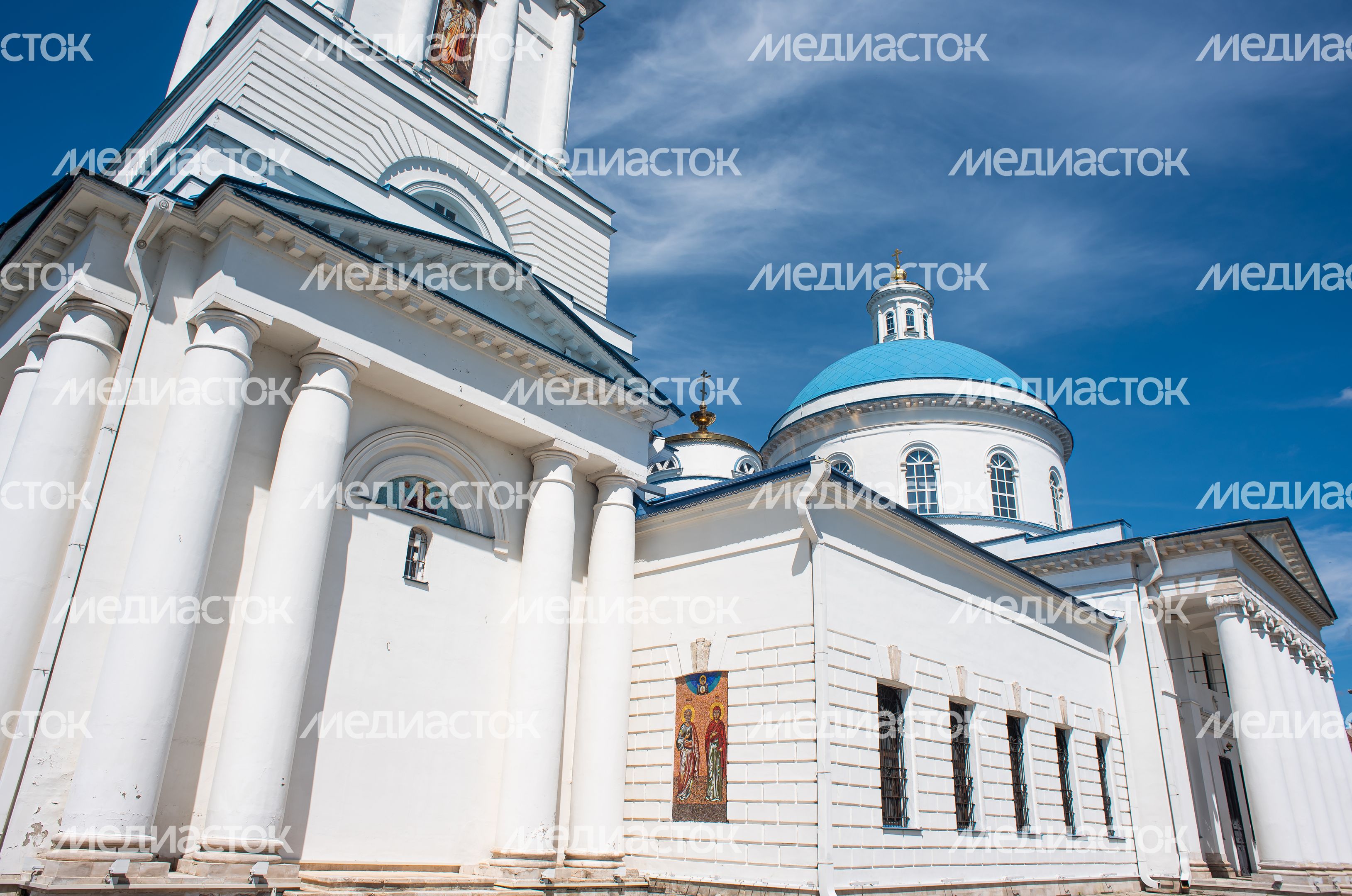 Летние виды города Серпухов