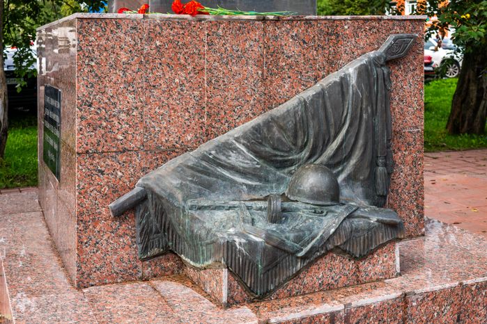 Мемориал погибшим в Великой Отечественной войне в Подрезково округа Химки