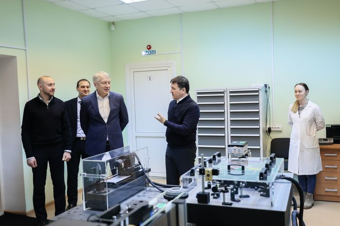 Губернатор на предприятии «ВНИИФТРИ» в Солнечногорске​