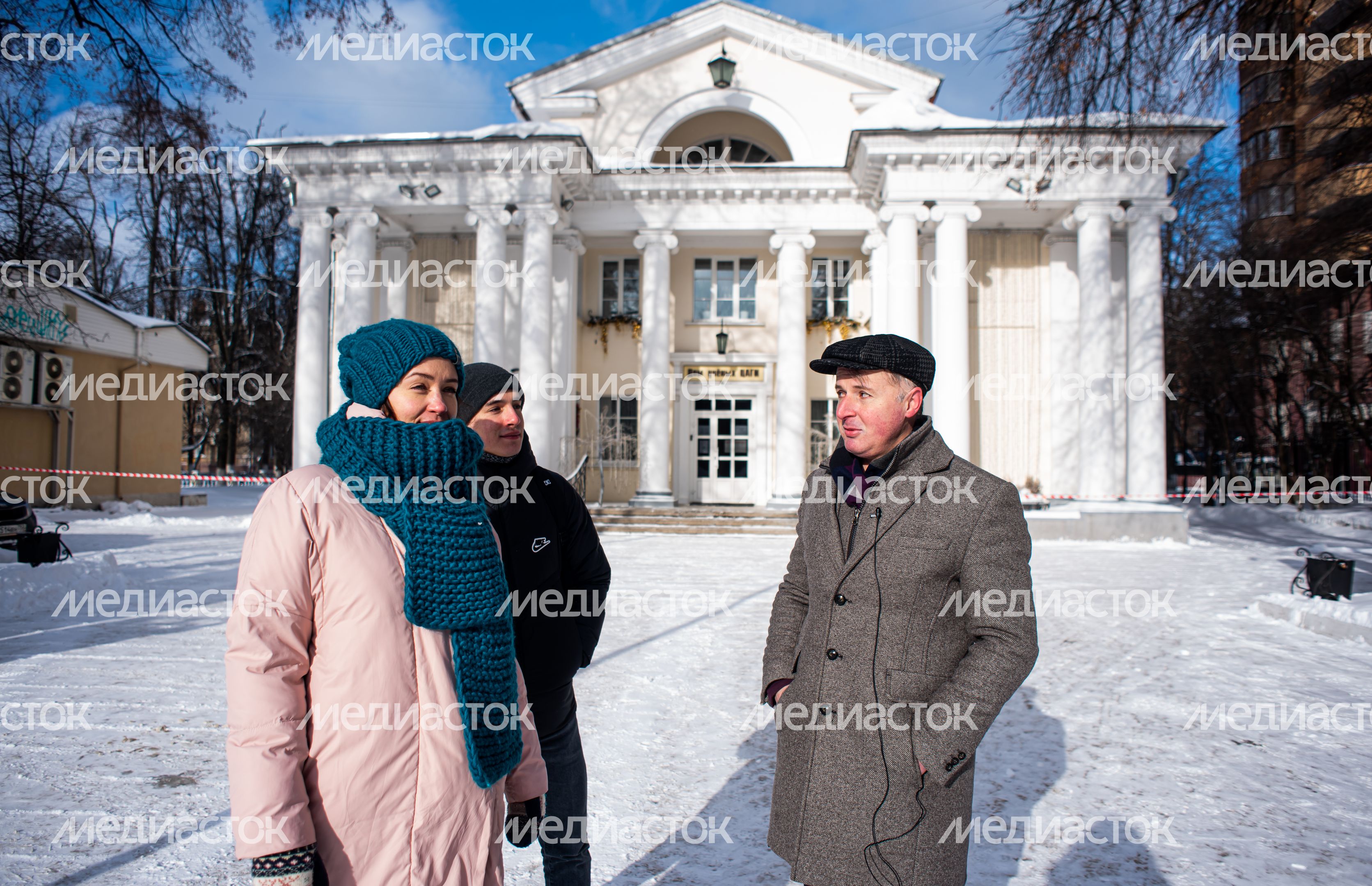 Зимние виды города Жуковский