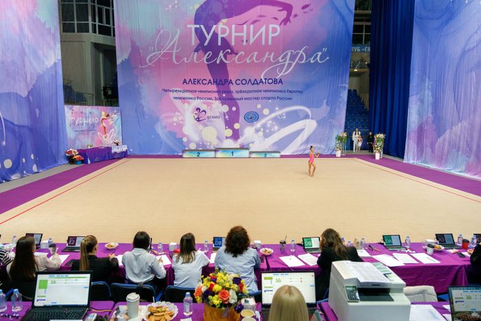 Турнир по художественной гимнастике в Люберцах