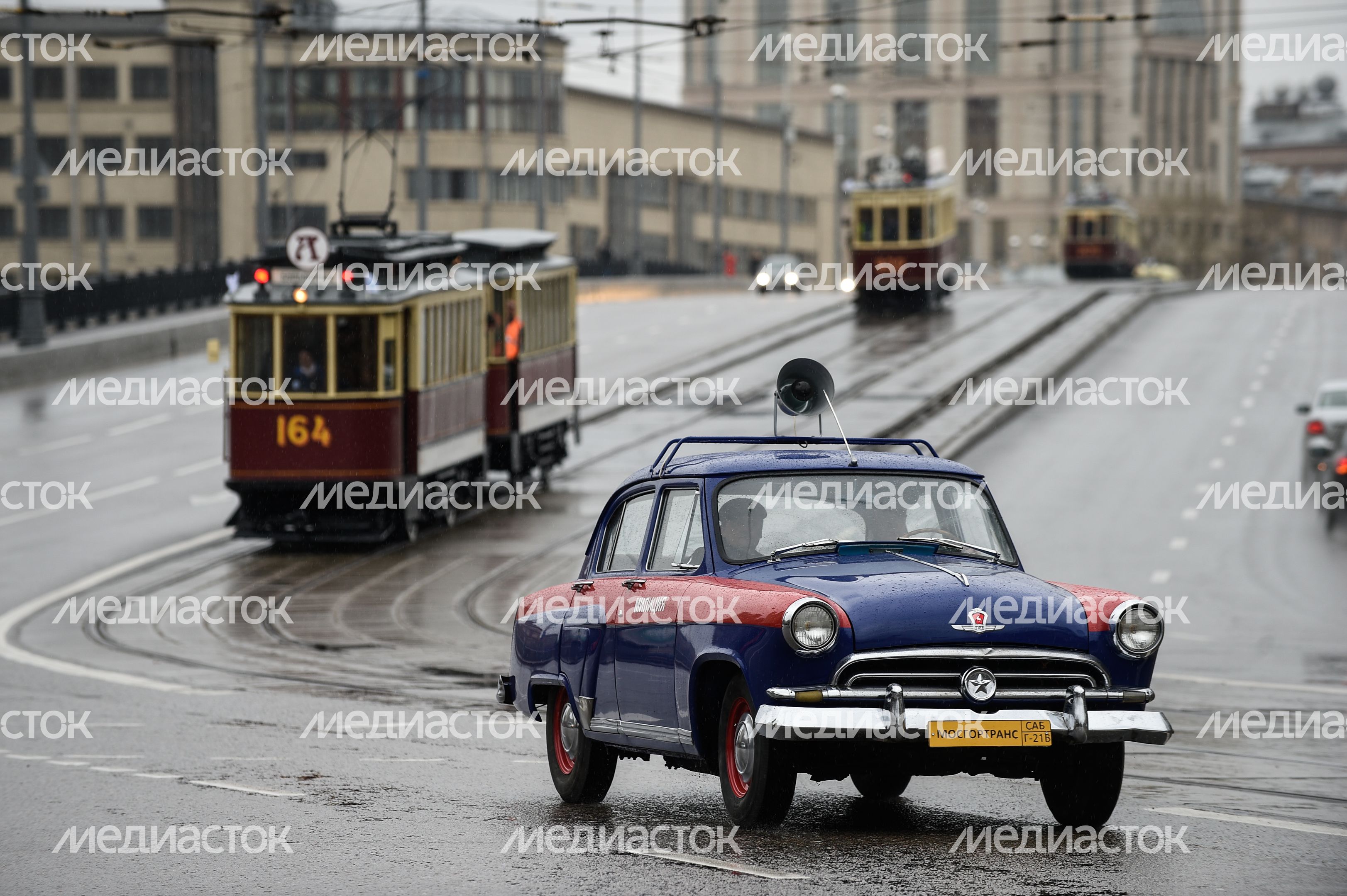 Праздник трамвая в Москве