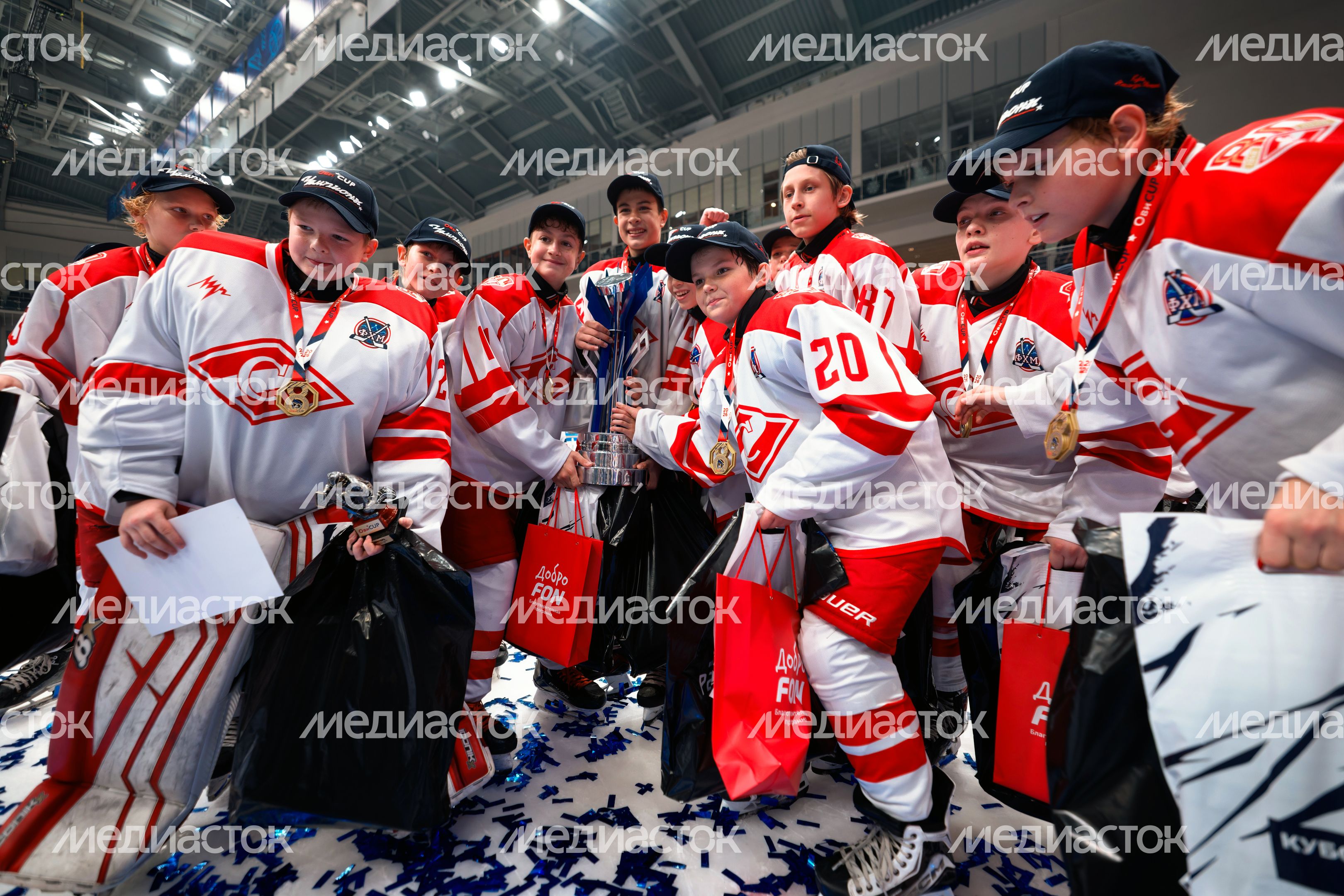 Победитель Кубка Александра Овечкина по хоккею «ОВИCUP-2026» – команда московского «Спартака»