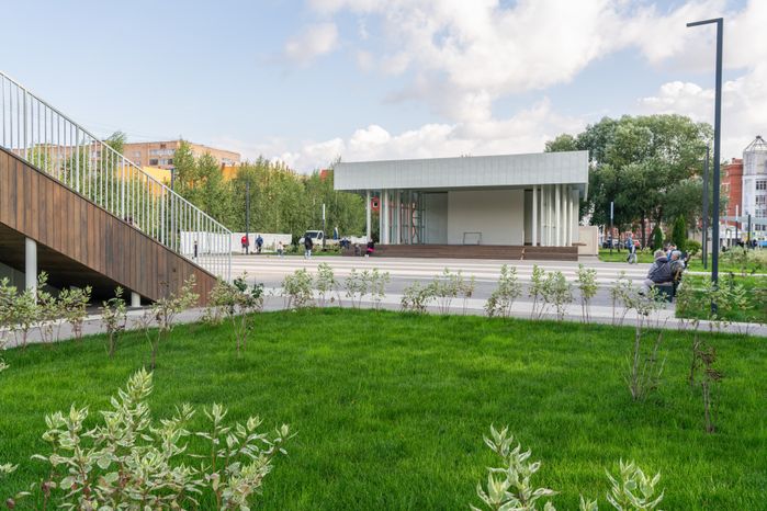 Центральный парк культуры и отдыха  в Лобне