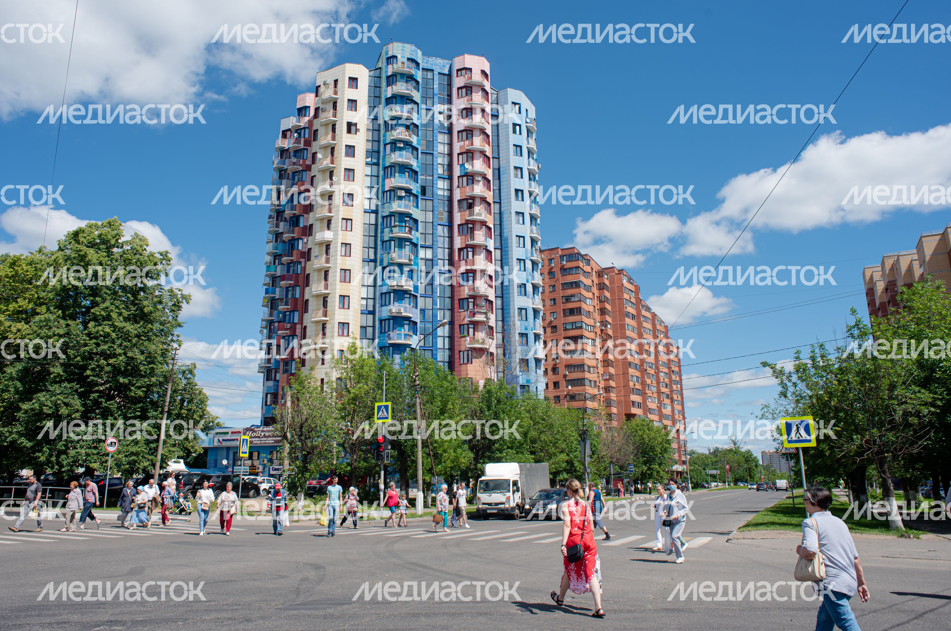 Летние виды города Ивантеевка