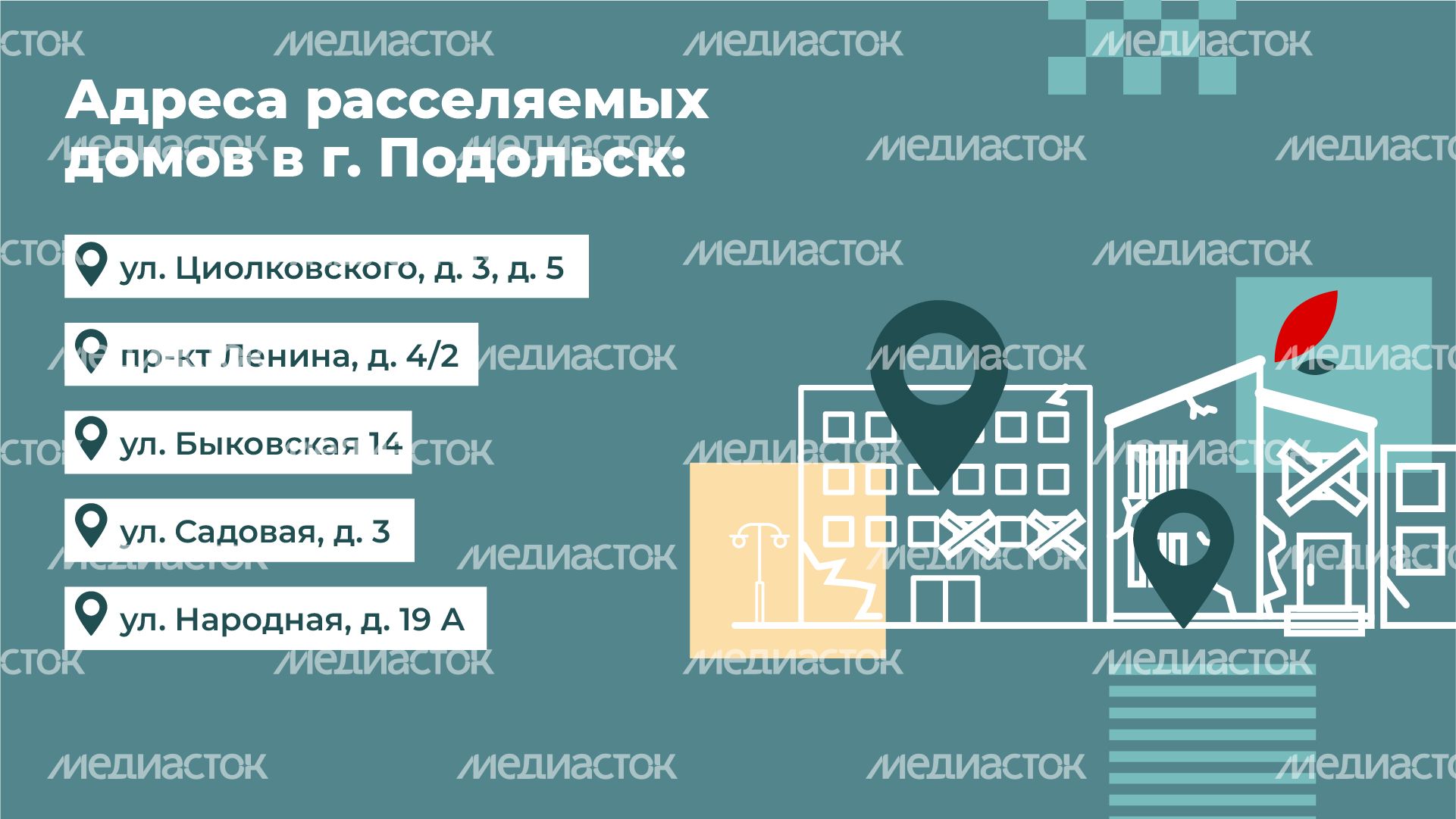 Переселение из аварийного жилья Подольск