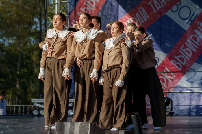 Гала-концерт второго сезона фестиваля «Город танцует в парках» в Ивантеевке