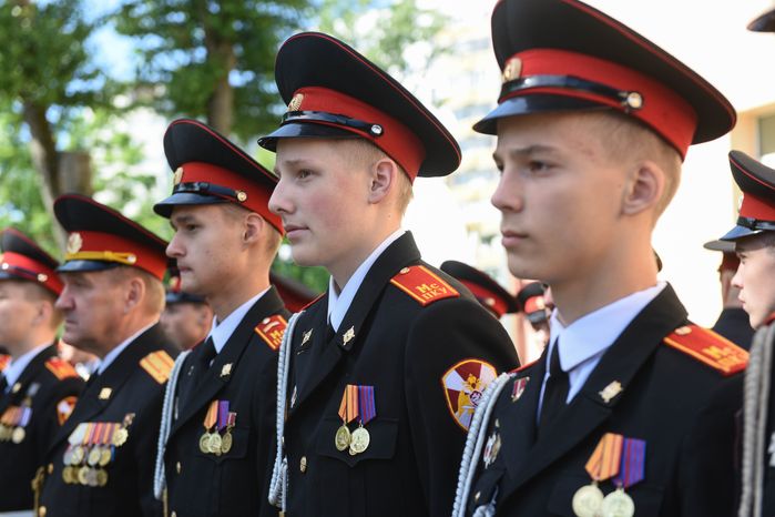 Последний звонок в Московском президентском кадетском училище имени М.А. Шолохова, 1 часть