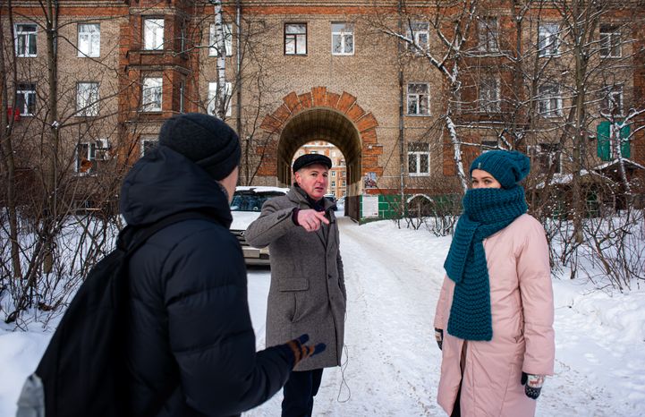 Зимние виды города Жуковский