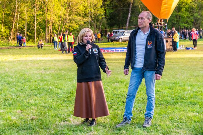 Воздушные шары поднялись в небо над Клином в фестивале воздухоплавания «Город на ладони»