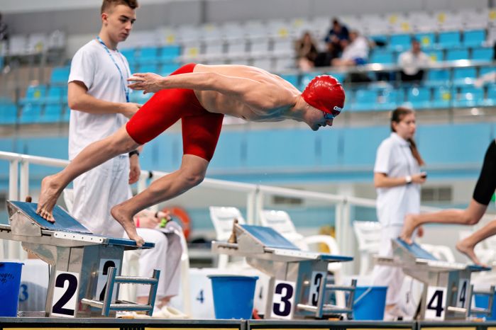 Чемпионат Московской области по плаванию на короткой воде в Рузе