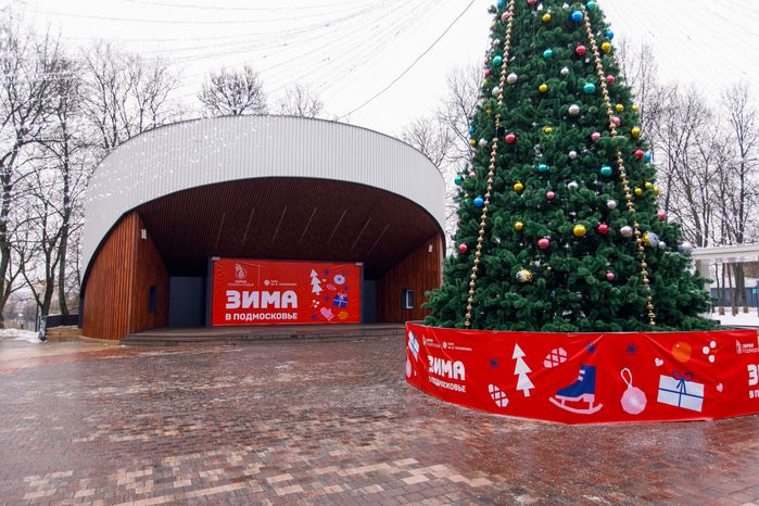 Зимний парк культуры и отдыха им. В. Талалихина в Подольске