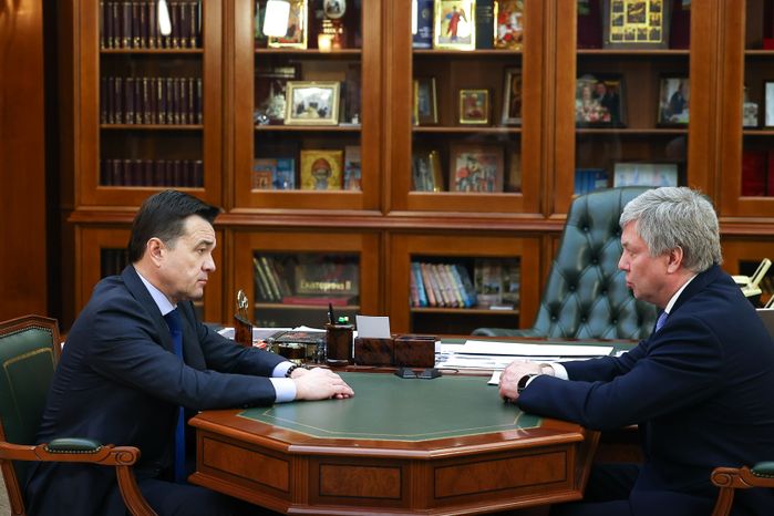 Андрей Воробьев и губернатор Ульяновской области обсудили перспективы сотрудничества регионов