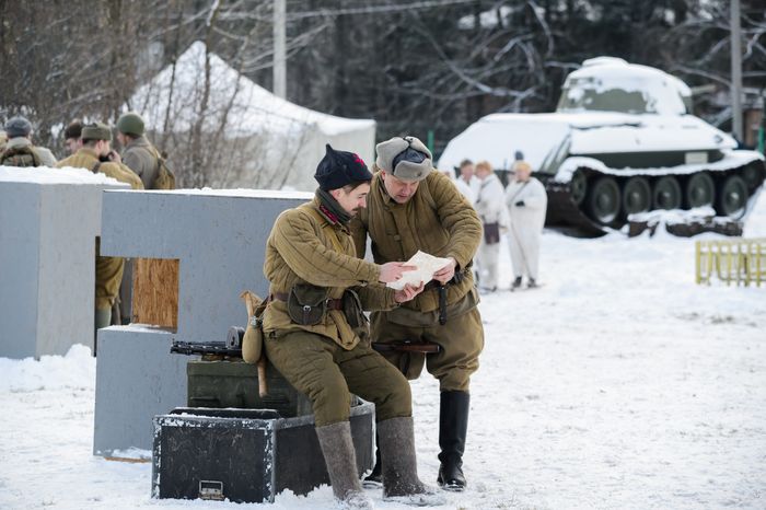 Мытищи. Военно-историческая реконструкция «Разгром немецких войск под Москвой»