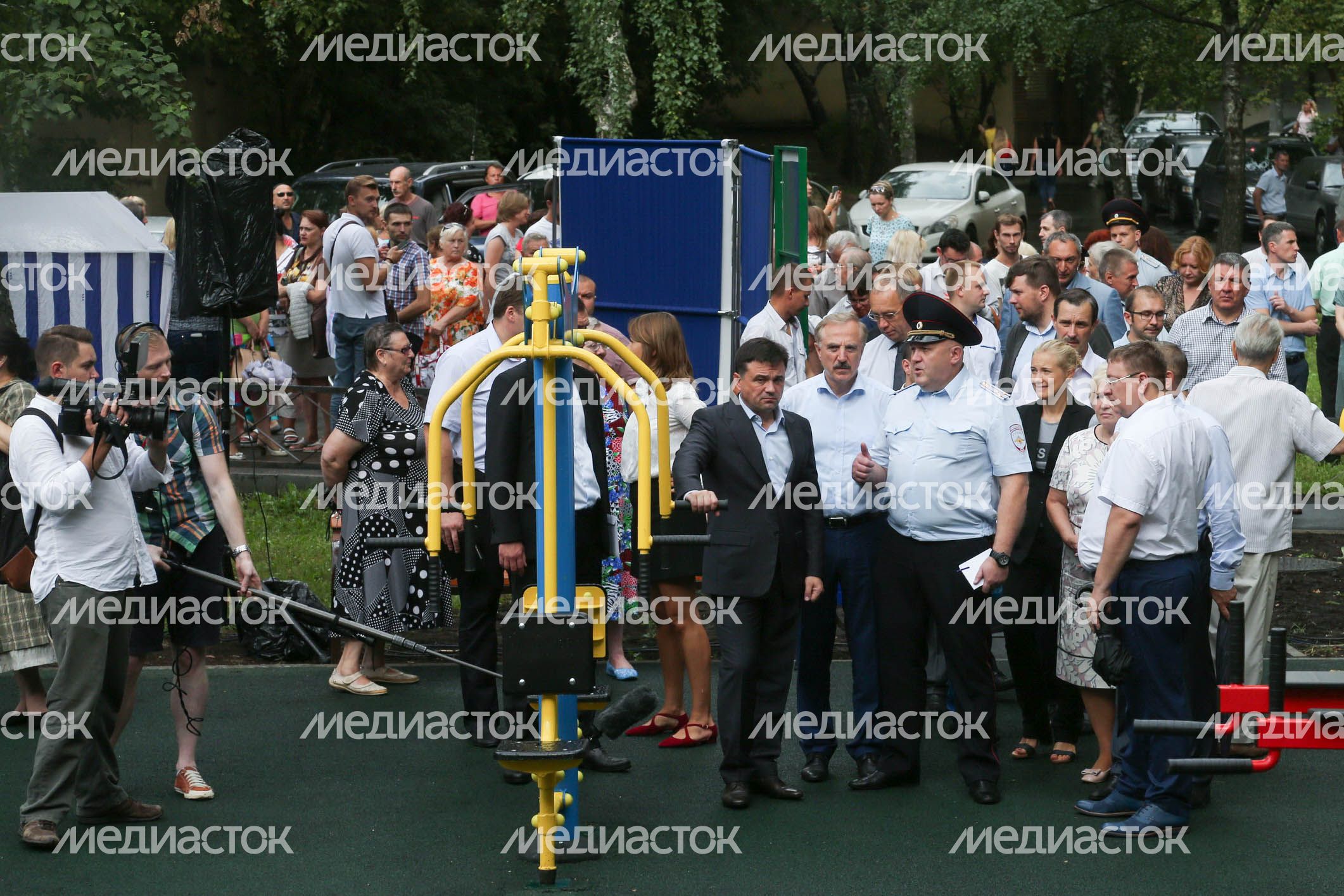 Рабочий визит губернатора Подмосковья в Люберцы