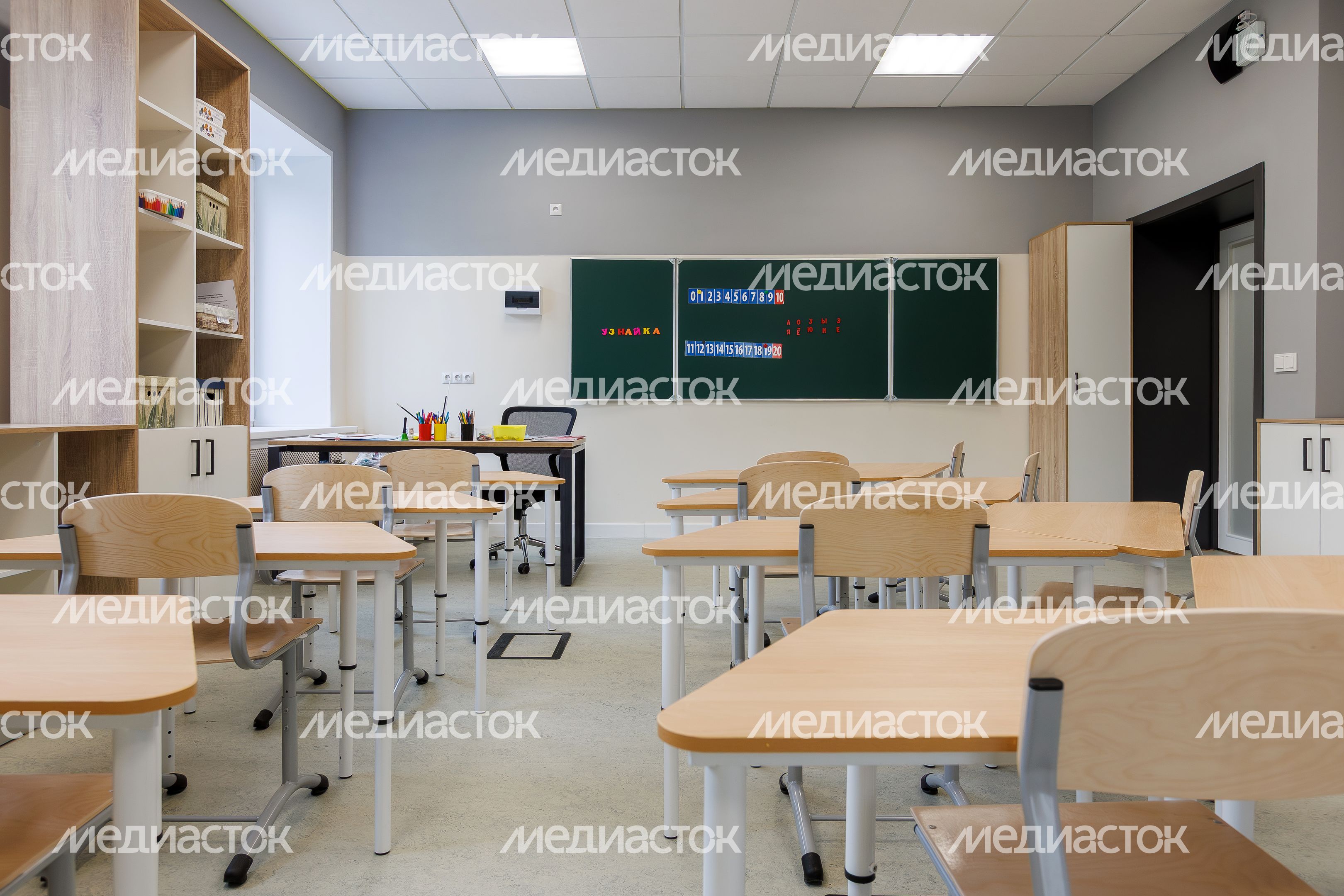 Зал для занятий творческих кружков в культурно-досуговом центре «Заря» в Балашихе после капитального ремонта