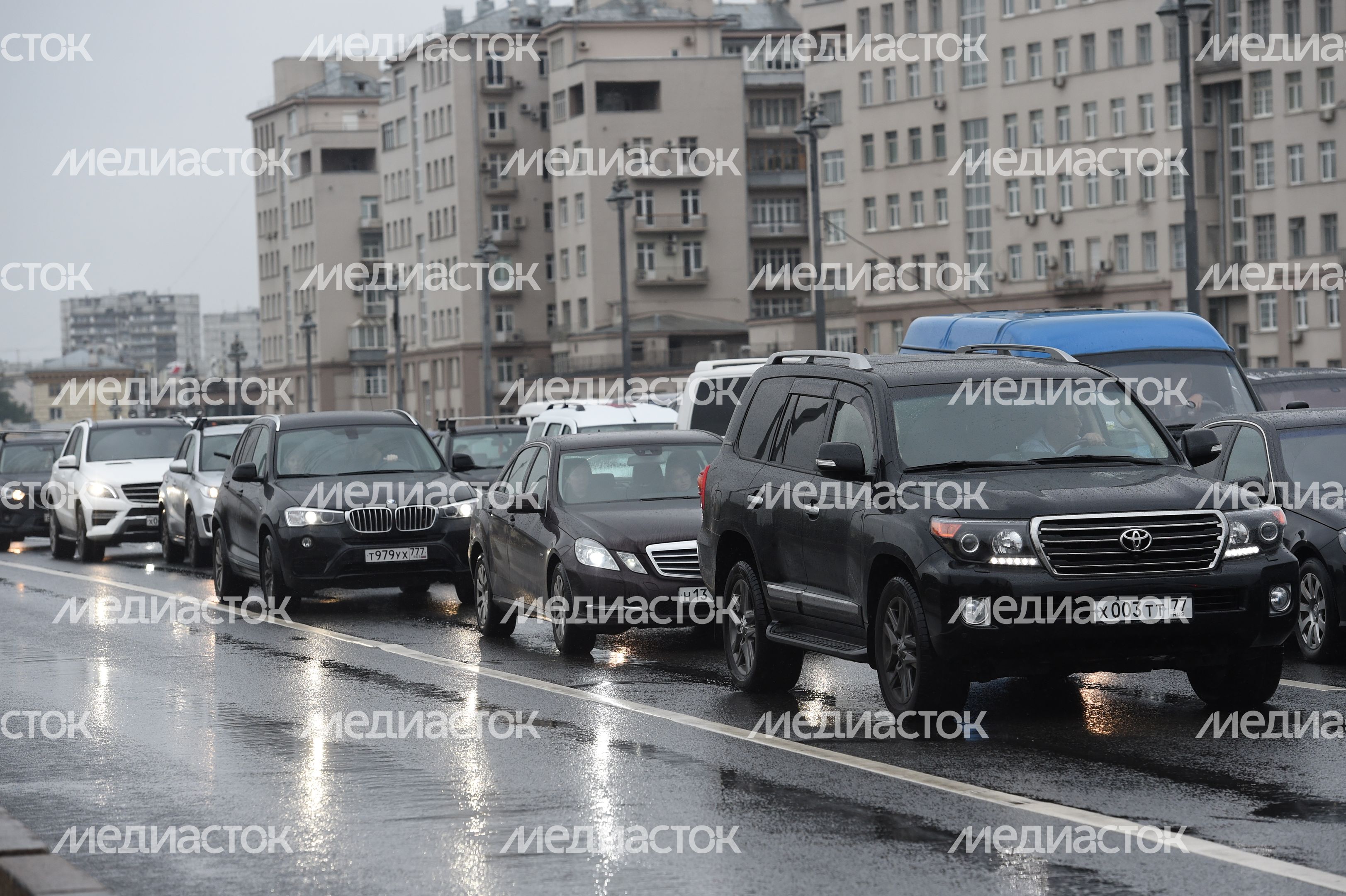 Пробки в Москве