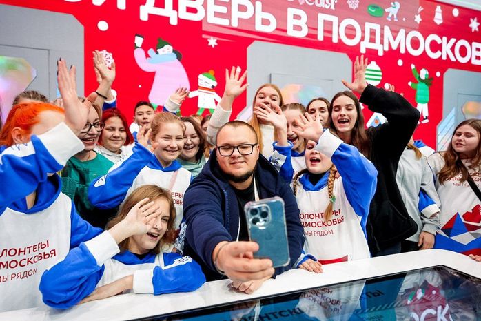 Волонтеры Подмосковья на выставке «Россия»