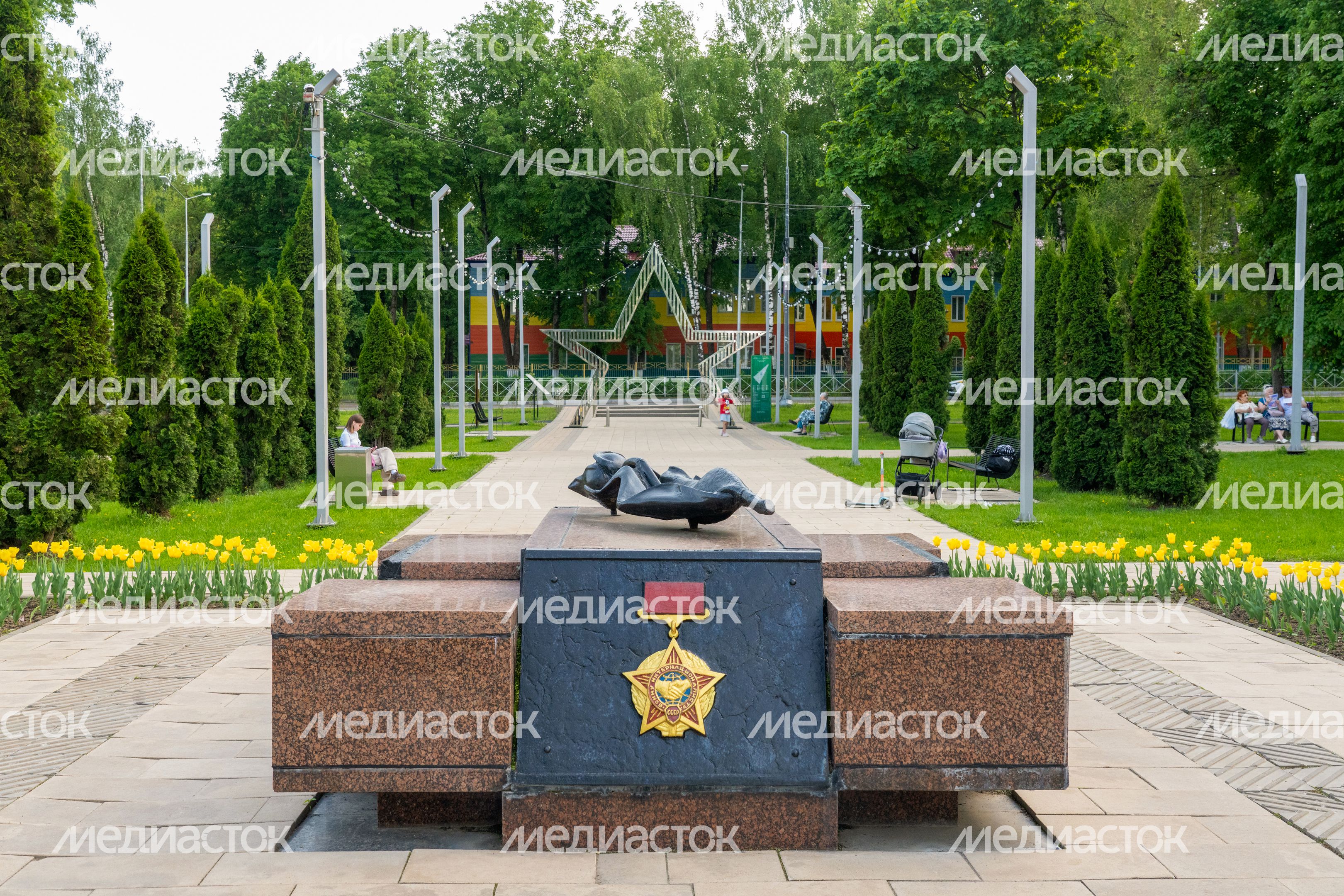 Парк Памяти в Наро-Фоминском микрорайоне Южный
