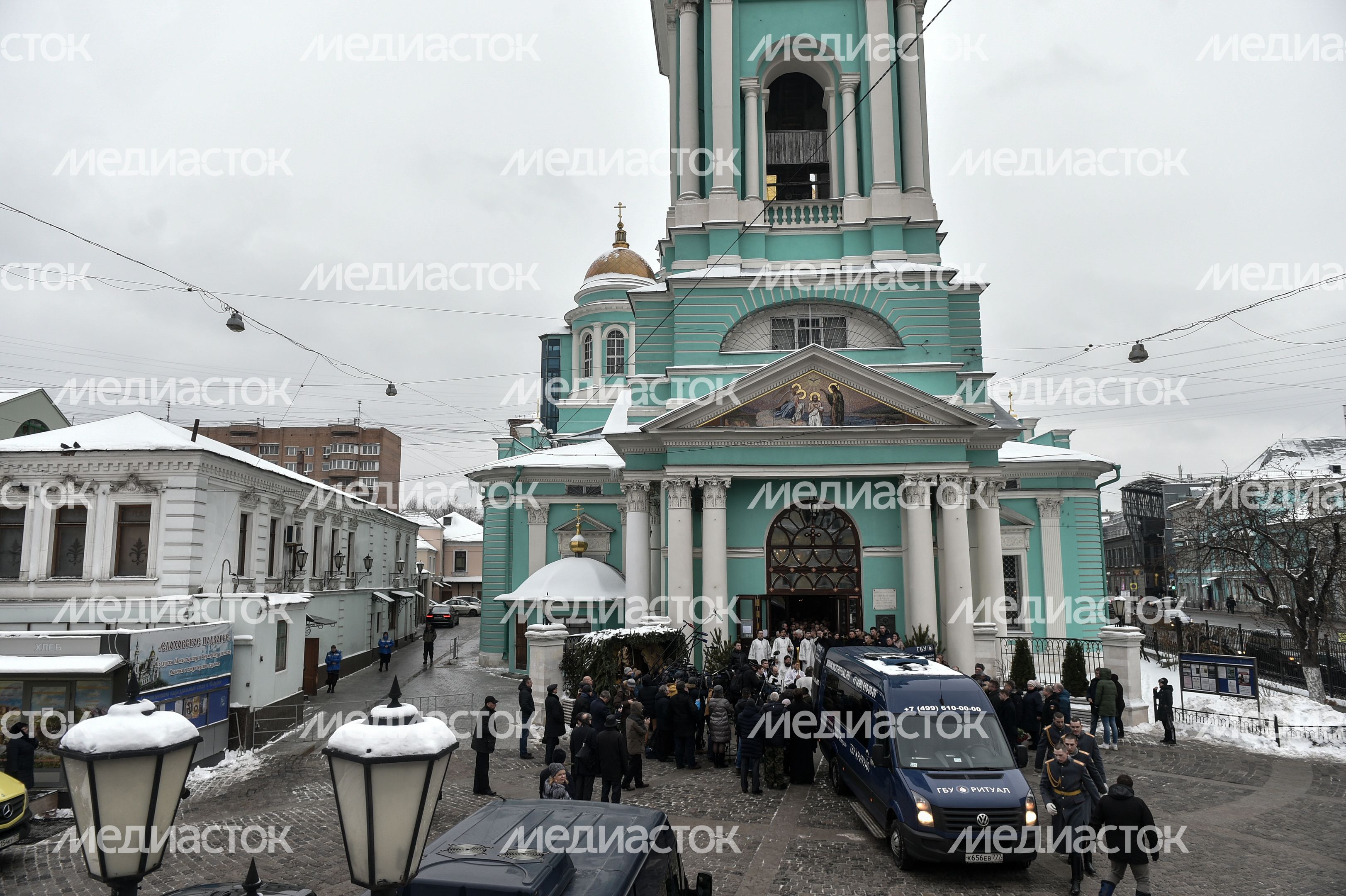 Отпевание Валерия Халилова