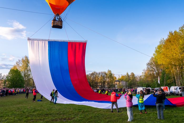 Воздушные шары поднялись в небо над Клином в фестивале воздухоплавания «Город на ладони»