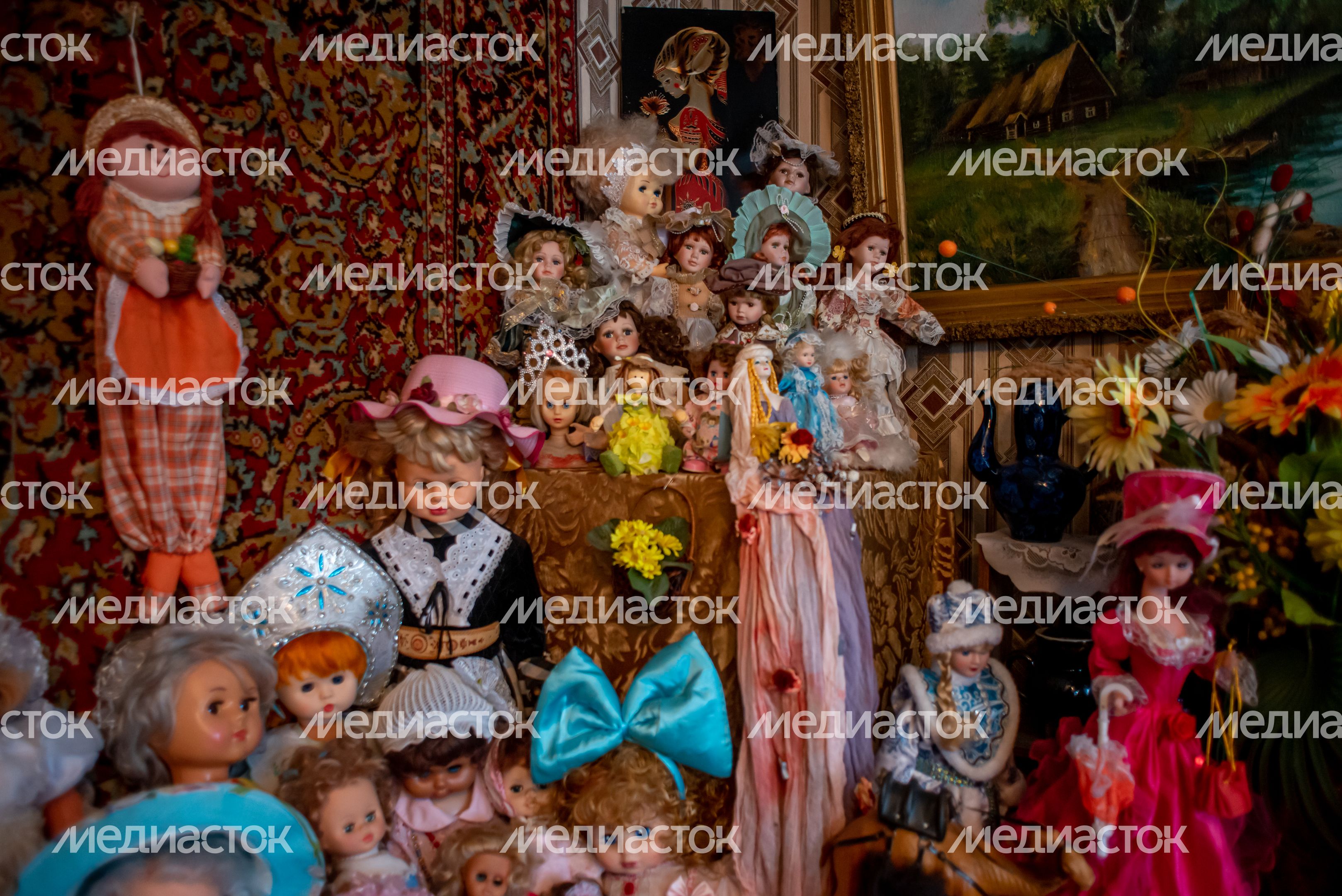 Интервью с коллекционером кукол в Коломне
